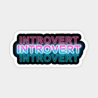 Introvert Sticker